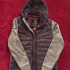 Superdry Storm Hybrid Zip Hoodie